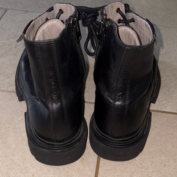 ALL SAINTS MEN’S VAUGHAN CHUNKY LEATHER BOOTS main image 11